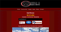 Desktop Screenshot of doublerfencing.com